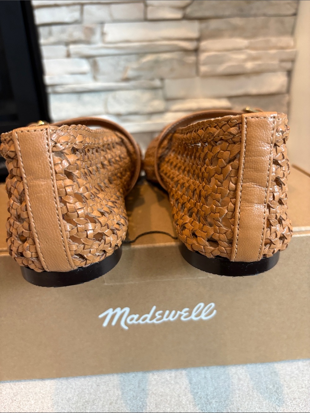 New Madewell Remy Mary Jane Leather Flats - Picture 5 of 10